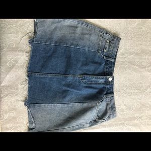 Denim skirt